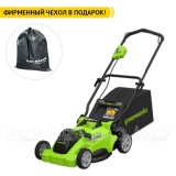 Газонокосилка аккумуляторная GreenWorks GD40LM16X (без аккумулятора и зарядного устройства) в Барнауле