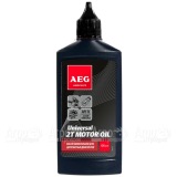 Масло минеральное AEG Universal 2T Motor Oil API TC 100 мл для 2-х тактных двигателей в Барнауле