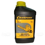 Масло полусинтетическое Champion JASO FD 1 л для 2-тактных двигателей в Барнауле