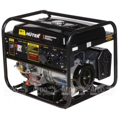 Бензиновый генератор Huter DY6500LXA 5 кВт, с АВР в Барнауле
