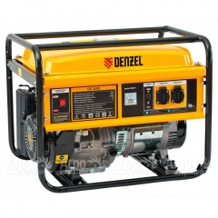 Бензогенератор Denzel GE 4500 4 кВт в Барнауле