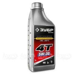 Масло полусинтетическое зимнее Зубр Extra 4Т-5W30 1 л для 4-х тактных двигателей в Барнауле