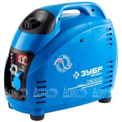 Бензогенератор инверторный Зубр ЗИГ-1200 1 кВт в Барнауле