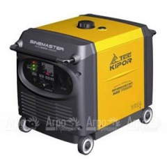 Бензиновый генератор ТСС-Kipor-KGE-7000TС 6,0 кВт (кожух, колеса) в Барнауле