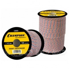 Канат запускной Champion 4,0мм 100м в Барнауле