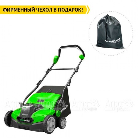 Аккумуляторный вертикуттер GreenWorks GD40SC36 (2511507UB) в Барнауле