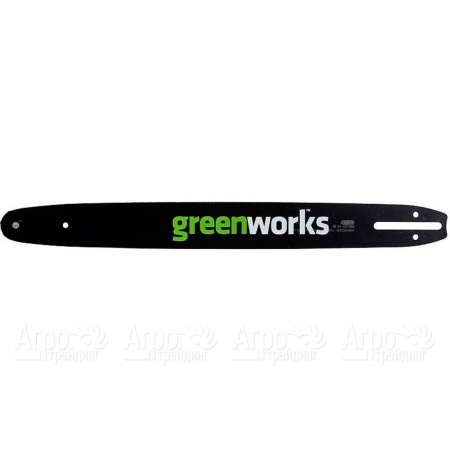 Стальная шина 46 см для пилы GreenWorks 20037  в Барнауле