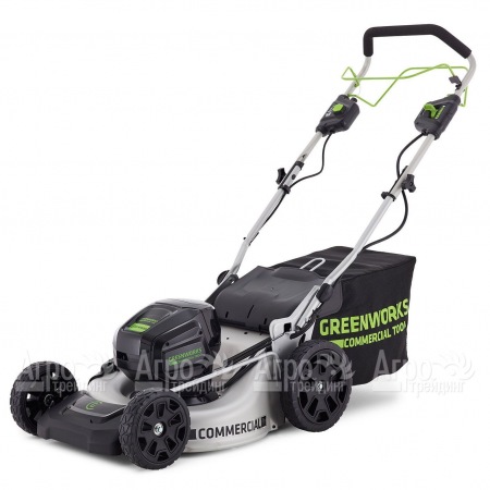 Газонокосилка аккумуляторная GreenWorks GC82LM51 (без батареи и зарядного устройства)  в Барнауле