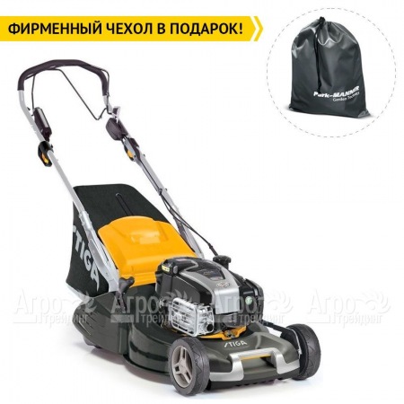 Газонокосилка бензиновая Stiga Twinclip 50 SVE-R B  в Барнауле