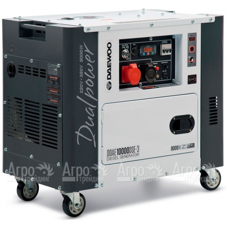 Дизельгенератор Daewoo DDAE 10000DSE-3 DUAL POWER 220=380 7.2 кВт в Барнауле