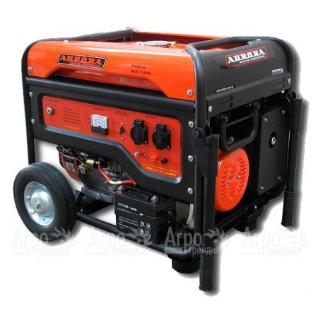 Бензогенератор Aurora AGE-7500 D 6 кВт в Барнауле