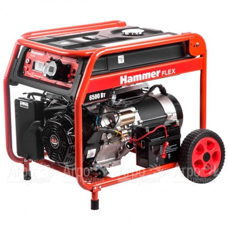 Бензогенератор Hammer GN7000ET 6 кВт  в Барнауле