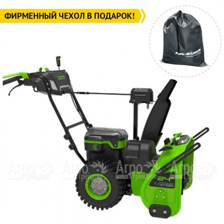 Снегоуборщик аккумуляторный GreenWorks GD82ST56 (без батареи и зарядного устройства)  в Барнауле