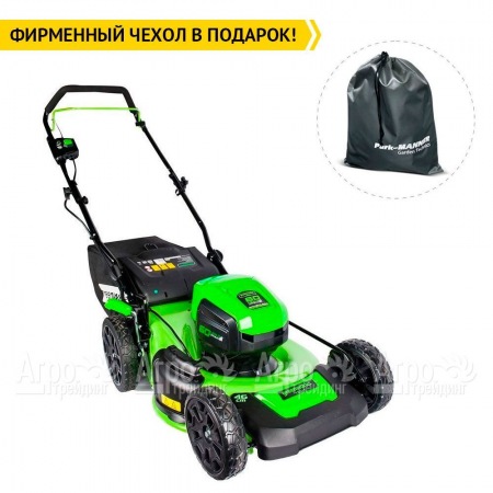 Газонокосилка аккумуляторная GreenWorks GD60LM46SPK4 в Барнауле