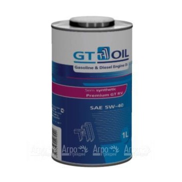 Моторное масло GT OIL 5W40, 10W30, 10 W 40, 1 л для 4-х тактных двигателей в Барнауле