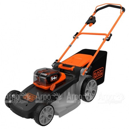 Газонокосилка аккумуляторная Black+Decker CLM5448PC2-QW в Барнауле