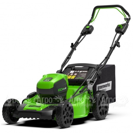 Газонокосилка аккумуляторная GreenWorks GD60LM51SP (без батареи и зарядного устройства)  в Барнауле