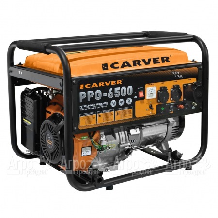 Бензогенератор Carver PPG-6500 5 кВт  в Барнауле