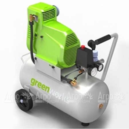 Компрессор воздушный GreenWorks 4102007 50 л в Барнауле