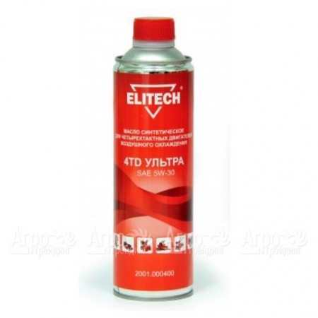 Масло моторное Elitech 2001.000400 SAE 5W-30 0.6 л для 4-х тактных двигателей  в Барнауле