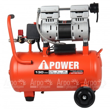 Компрессор безмасляный A-iPower AC130/25LF в Барнауле