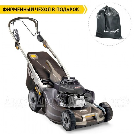 Газонокосилка бензиновая Stiga Twinclip 55 SH BBC  в Барнауле