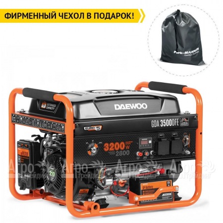 Бензогенератор Daewoo GDA 3500DFE 2.8 кВт в Барнауле