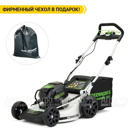 Газонокосилка аккумуляторная GreenWorks GC82LM51SP2 (без аккумулятора и зарядного устройства) в Барнауле