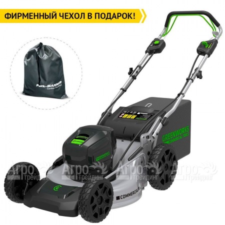 Газонокосилка аккумуляторная GreenWorks GC82LM46SPK5  в Барнауле