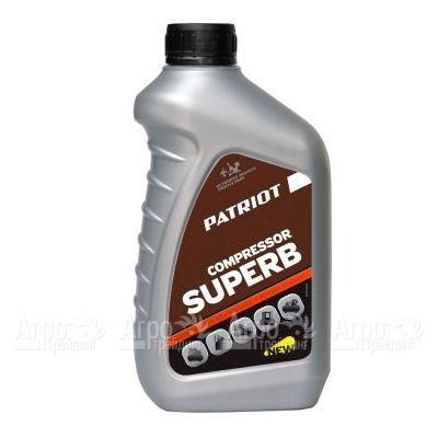 Масло Patriot Compressor OIL GTD 250/VG 100 0.946 л для компрессоров в Барнауле