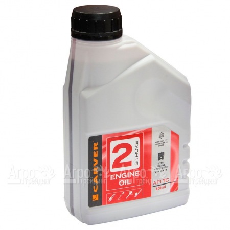 Минеральное моторное масло Carver 2 Stroke Engine oil, 0.6 л для 2-х тактных двигателей  в Барнауле