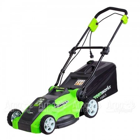 Газонокосилка электрическая GreenWorks GLM1240 1200 Вт в Барнауле