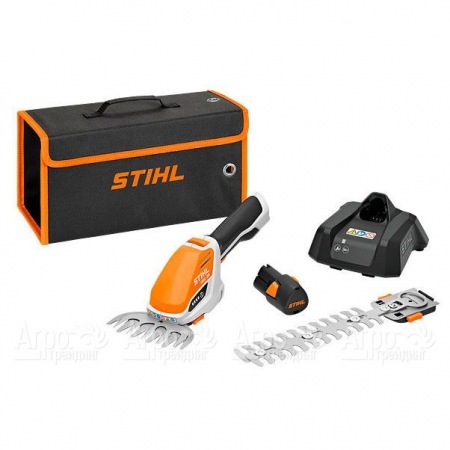 Аккумуляторные ножницы для кустарников Stihl HSA 26 SET c АКБ AS2 и ЗУ AL1  в Барнауле