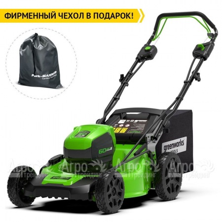 Газонокосилка аккумуляторная GreenWorks GD60LM51SPK4  в Барнауле