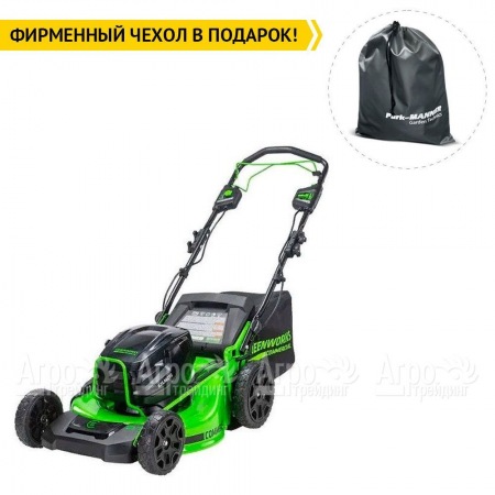 Газонокосилка аккумуляторная GreenWorks GC82HPLM51  в Барнауле