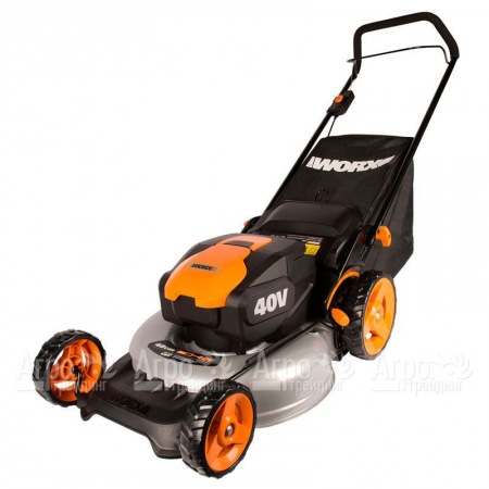 Газонокосилка аккумуляторная Worx WG751E в Барнауле