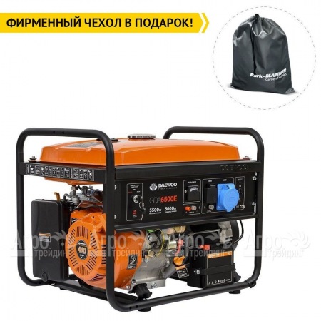 Бензогенератор Daewoo GDA 6500E 5 кВт  в Барнауле