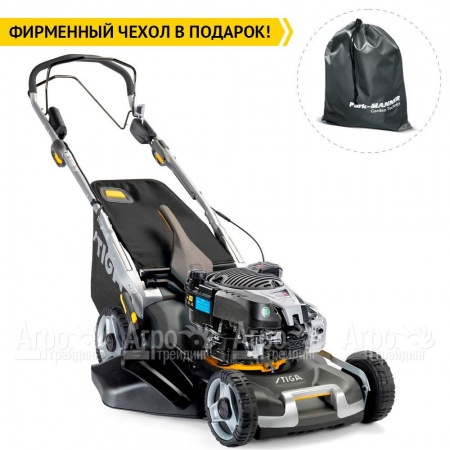 Газонокосилка бензиновая Stiga Twinclip 55 SVEQ H  в Барнауле