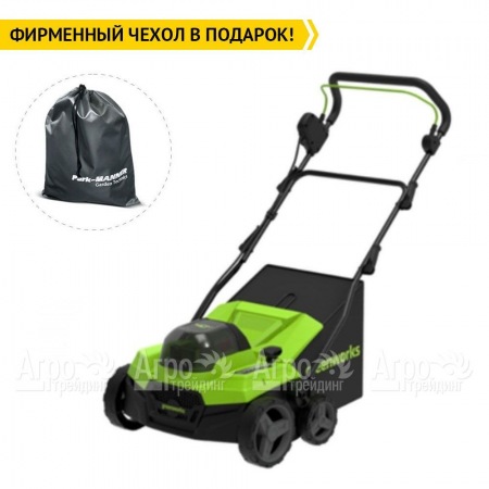 Аккумуляторный вертикуттер GreenWorks GD40SC38IIK4 в Барнауле