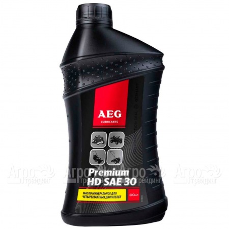 Масло AEG Premium HD SAE 30 API SJ/CF 0.6 л для 4-х тактных двигателей в Барнауле