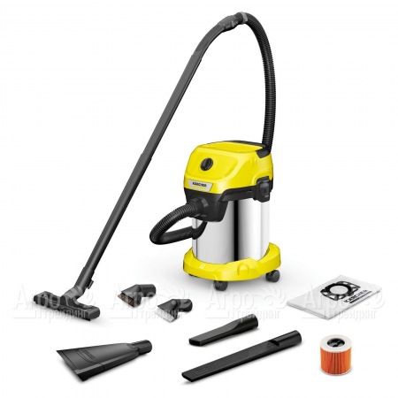 Хозяйственный пылесос Karcher WD 3 S V-17/6/20 Car в Барнауле