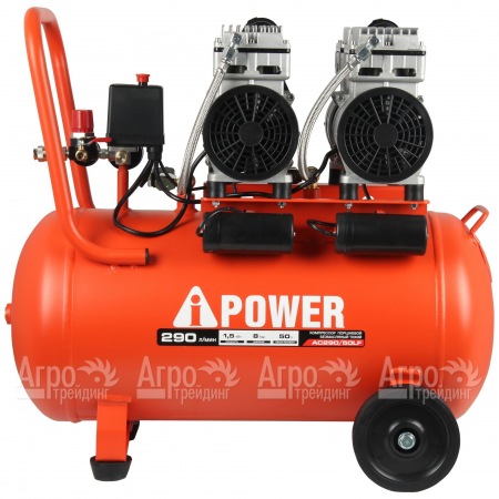 Компрессор безмасляный A-iPower AC290/50LF  в Барнауле