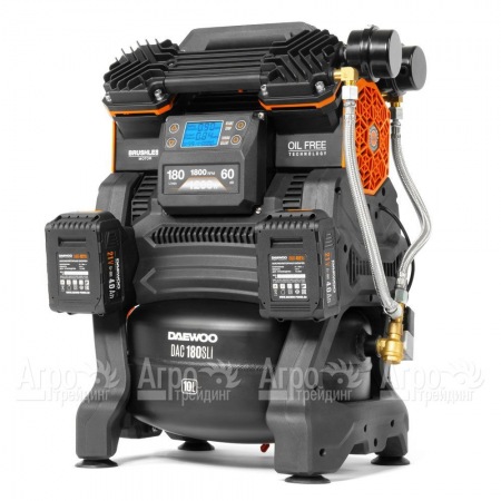 Компрессор аккумуляторный Daewoo DAC 180S Li SET в Барнауле