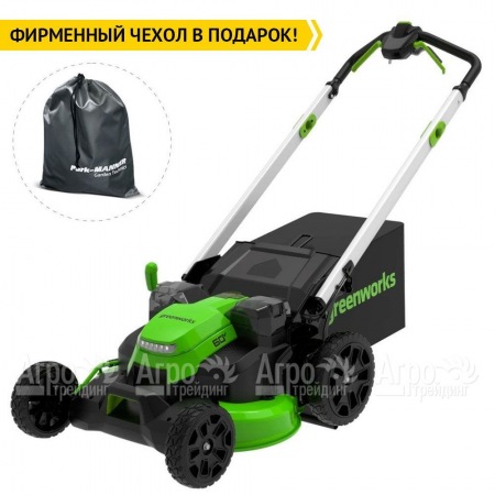 Газонокосилка аккумуляторная GreenWorks GD60LM61 (без аккумулятора и зарядного устройства)  в Барнауле