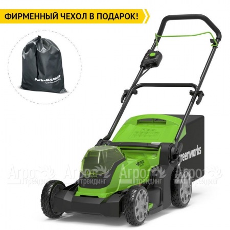 Газонокосилка аккумуляторная GreenWorks G24X2LM41K2x  в Барнауле