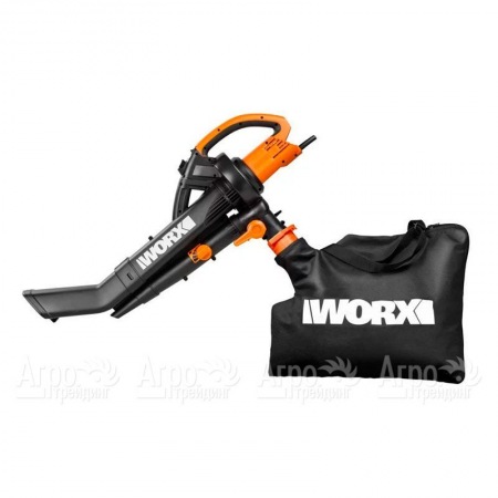 Воздуходувка-пылесос электрический Worx WG505E  в Барнауле