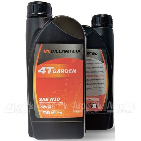 Масло моторное Villartec 4T Garden (SAE W30) 1 л для 4-х тактных двигателей в Барнауле
