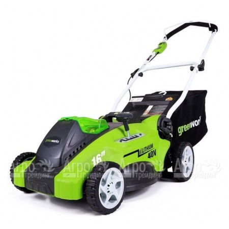 Газонокосилка аккумуляторная GreenWorks G-Max G40LM40 (без аккумулятора и зарядного устройства) в Барнауле