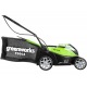 Газонокосилка аккумуляторная GreenWorks G-Max G40LM35 40V 35 см в Барнауле