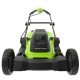 Газонокосилка аккумуляторная GreenWorks GD24X2LM411 2х4 Ач в Барнауле